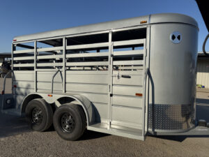 2026 W-W Trailer AA 5X14 Stock / Stock Combo Trailer