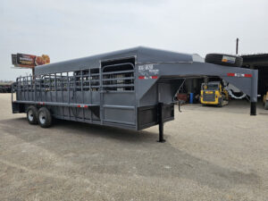 2025 Big Bend 6'8"X24' 3/4 TOP Stock / Stock Combo Trailer