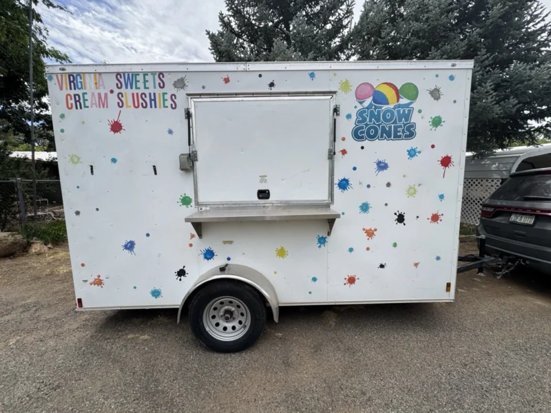2022 Snow Cone Hot Dog Food Trailer Read For B Business - Image 2