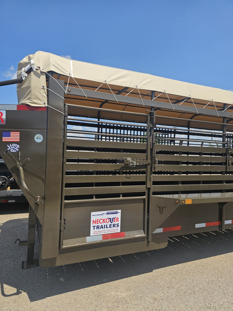 2025 Neckover 32'X6'8" Stock / Stock Combo Trailer - Image 2