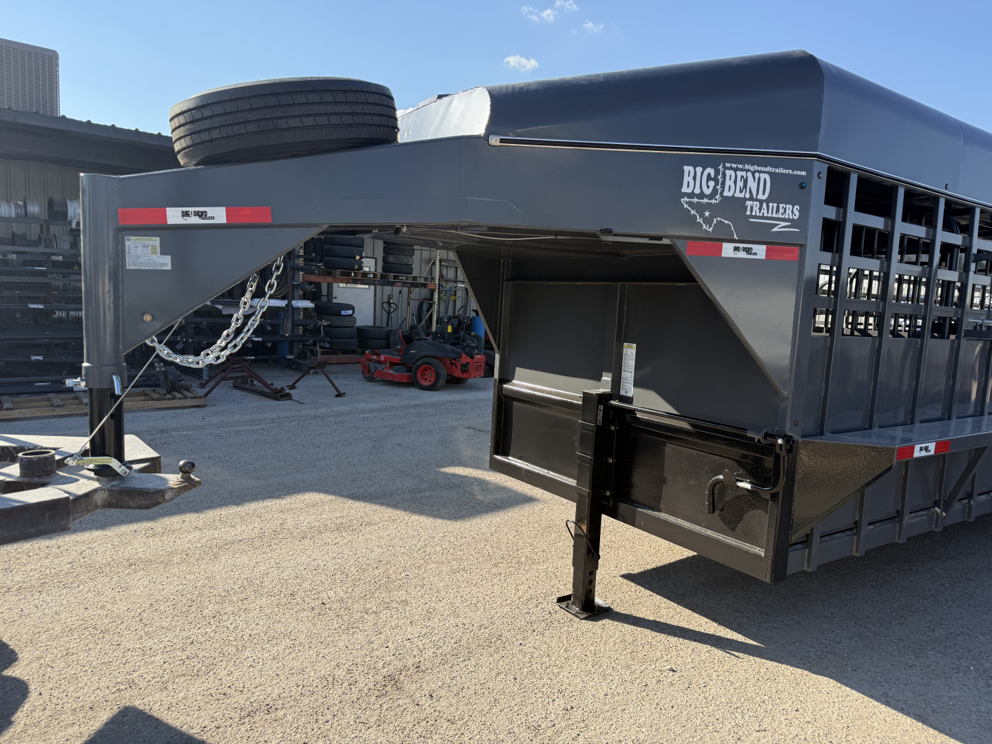 2026 Big Bend 6'8"X28' Stock / Stock Combo Trailer - Image 3