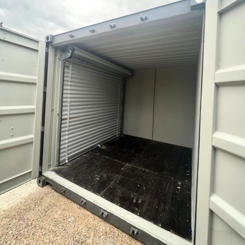 10 Ft Shipping Container With Roll Up Doors available for sale - Image 4