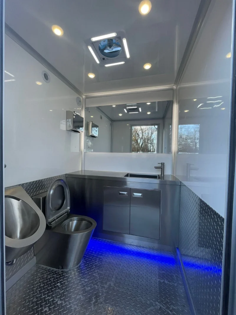 New luxury Restroom Trailer, Trailer Manufacturers, Mobile Bathroom Porta potty - Image 6