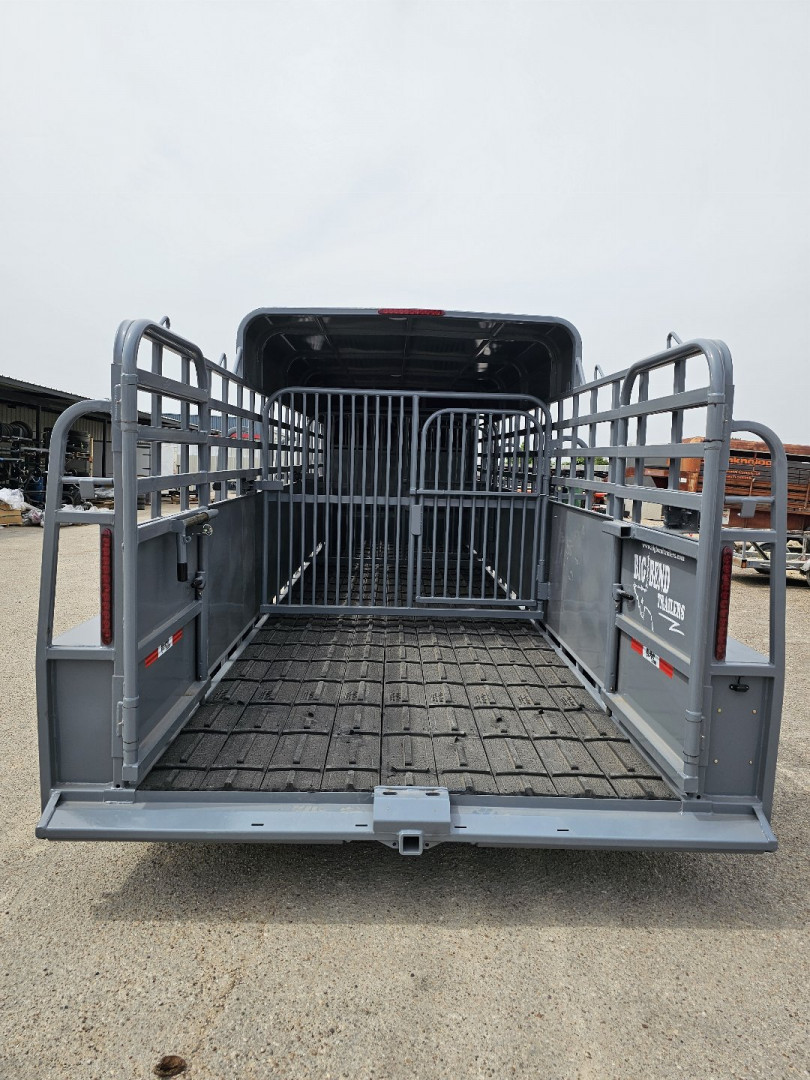 2025 Big Bend 6'8"X24' 3/4 TOP Stock / Stock Combo Trailer - Image 6