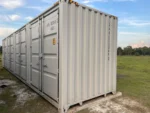 Shipping Container 40ft High Cube With 2 Side Double Doors 