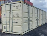 New One Trip 40ft High Cube Open Side 4-Door Shipping Storage Container