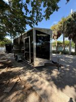 New 2026 Hook & Line 7 x 16 Enclosed Trailer 7k GVWR