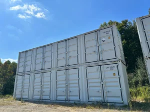 NEW 40ft High Cube Shipping Container – Open Side 4 Doors 