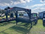 New 2026 Horizon 7 x 14 Gooseneck Roll Off Frame Trailer 14k GVWR