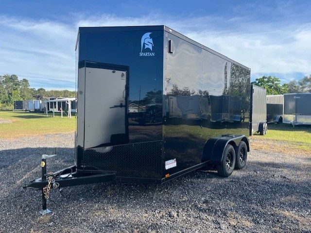 2026 Spartan 7 x 14 Enclosed Cargo Trailer 7k GVWR - Image 2