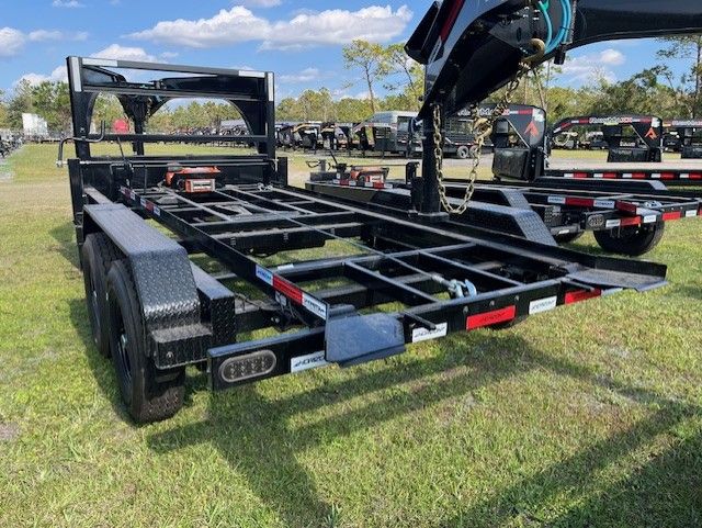 New 2026 Horizon 7 x 14 Gooseneck Roll Off Frame Trailer 14k GVWR - Image 7