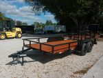 New 2026 Worldwide 7 x 16 Utility Trailer 7k GVWR