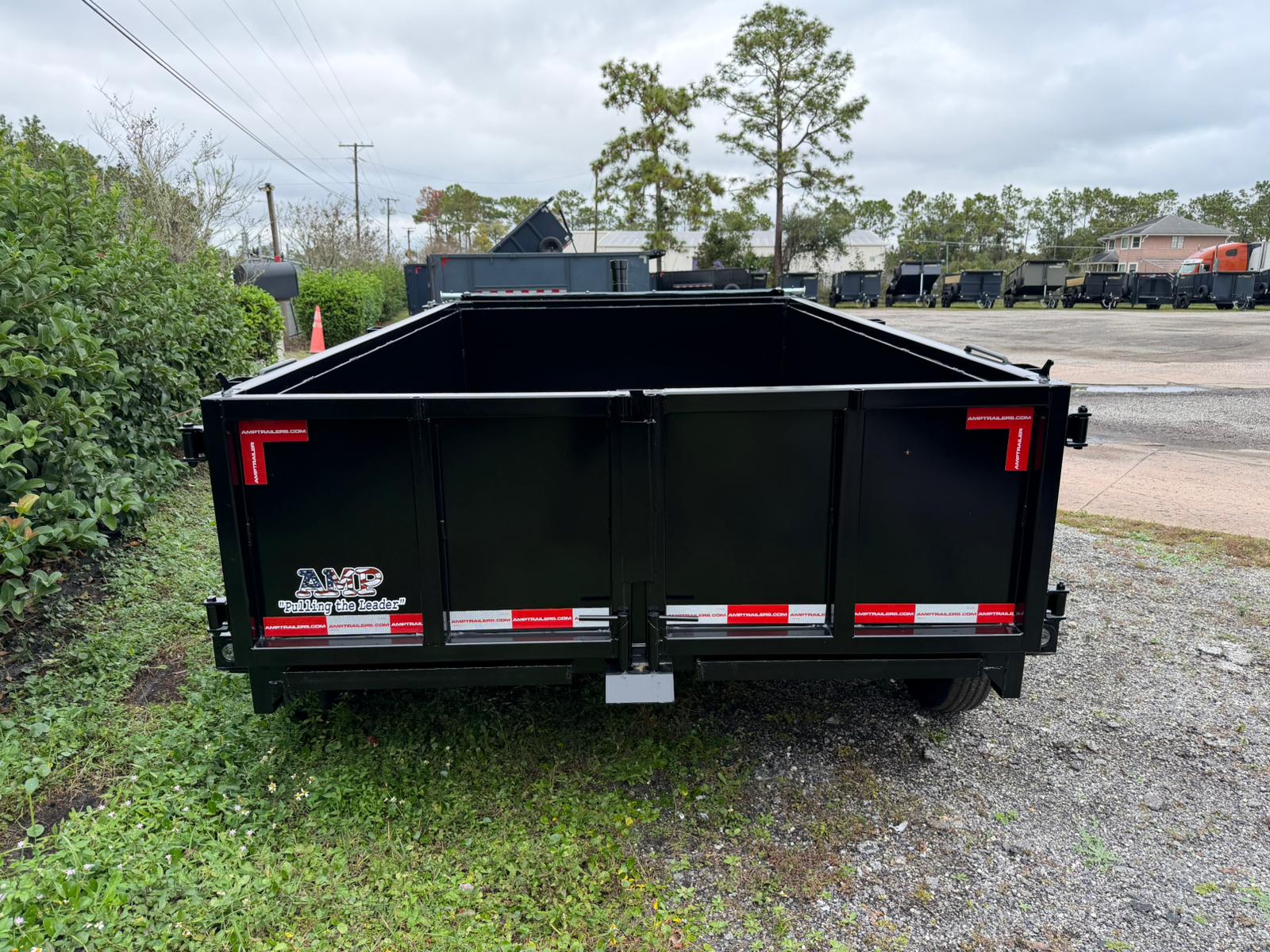 New 2026 AMP 6 x 10 Low Side Dump Trailer 7k GVWR - Image 5