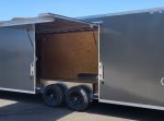8.5X24 ALUMINUM CAR HAULER WITH ELITE ESCAPE DOOR